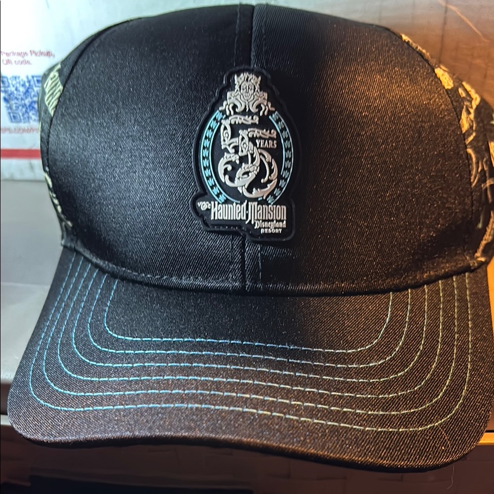 Haunted mansion Disney Black Cap